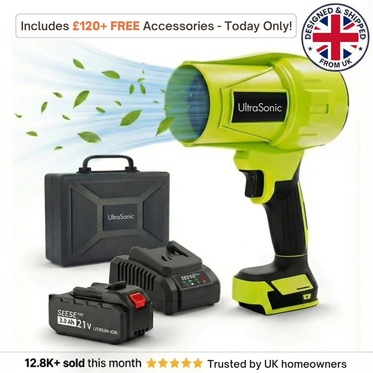 UltraSonic™ Ultra-Light, Ultra-Powerful