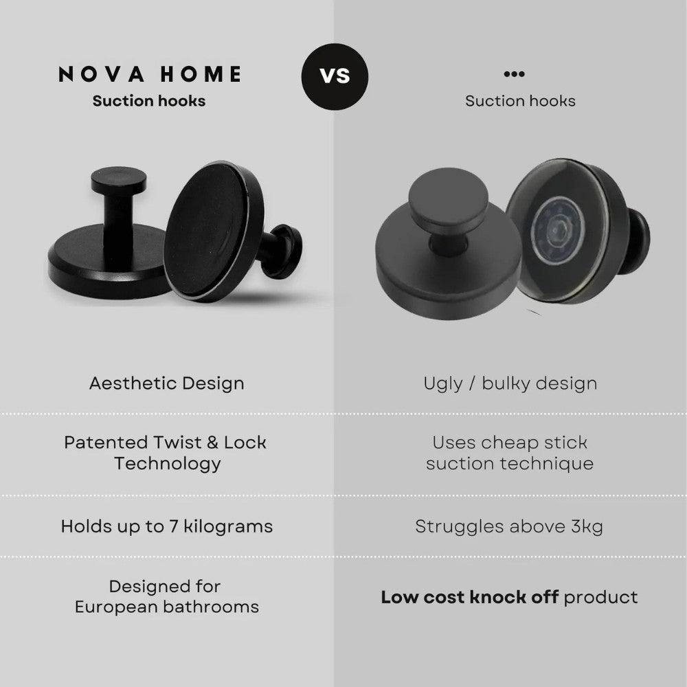 NOVA SUCTION HOOKS 4X